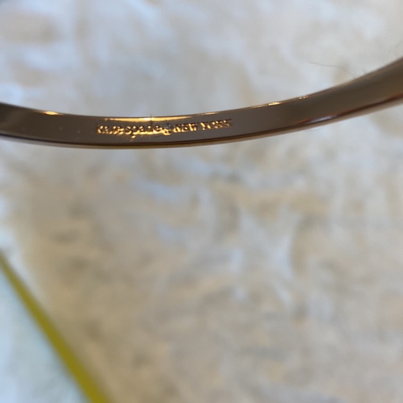 Kate Spade Love Letter Rise Gold plated bracelet, like new - Picture 6 of 6